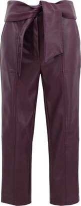 Simkhai Tessa tie-fastening high-waist trousers