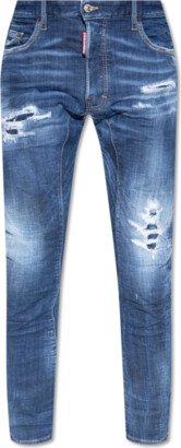 ‘Tidy Biker’ Jeans Navy - Blue