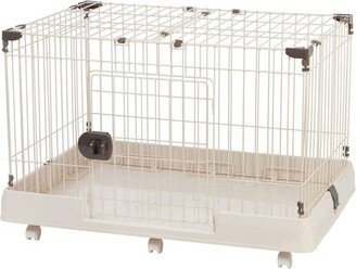 USA Portable Wire Animal Cage, Removable Dog Crate, Medium