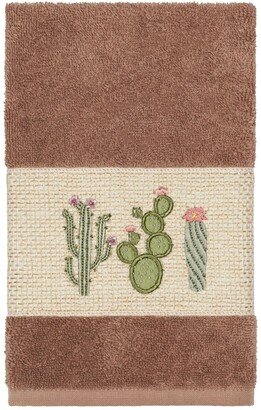 Latte Mila Embellished Hand Towel