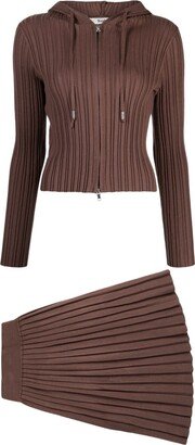 b+ab Pleated Skirt Set