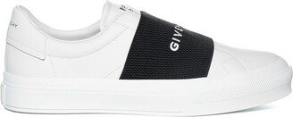 City Sport Logo Embroidered Sneakers