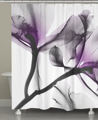 Lavendar Flwr Shower Curtain - Purp/flwr