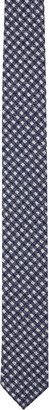 Navy Jacquard Tie