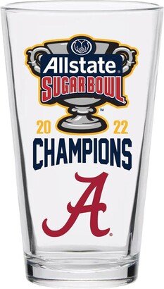 Alabama Crimson Tide 2022 Sugar Bowl Champions 16 Oz Pint Glass