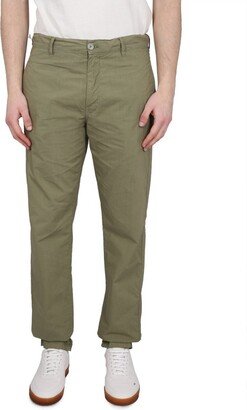 Straight-Leg Drawstring Chino Trousers-AC