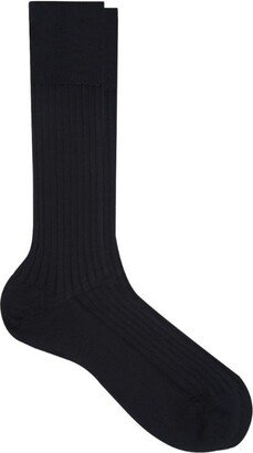 Egyptian Cotton Ribbed Socks