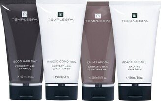 Templespa Travel Therapies Bath & Body Set (4 X 150Ml)