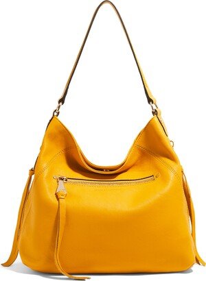 Night Is Young Leather Hobo Bag