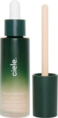 ciele tint & PROTECT SPF 50+ tinted serum foundation