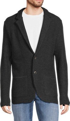 Merino Wool Sweater Jacket