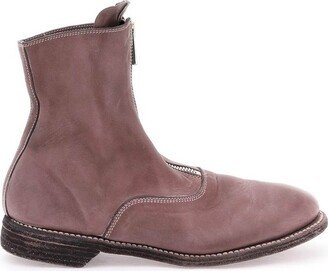 210 Front Zip Ankle Boots