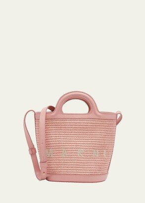 Mini Logo Basket Bucket Tote Bag