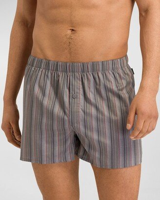 Men's Fancy Woven Cotton Boxers