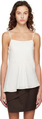 Off-White Draped Camisole