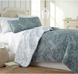 Winter Brush Lightweight Reversible Quilt Sham Set