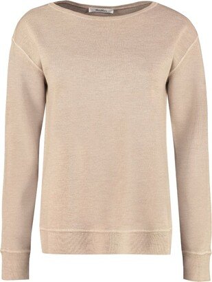 Ribbed Crewneck Jumper-AB