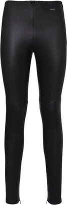 Second Skin leather leggings