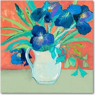 Spring Time Vase 30 x 30 Gallery-Wrapped Canvas Wall Art