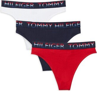 3-Pack Logo Thongs