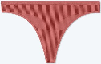 The Feel Free Thong Underwear - Faded Rose