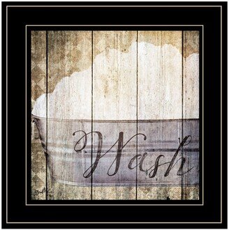 Wash by Misty Michelle, Ready to hang Framed Print, Black Frame, 15 x 15