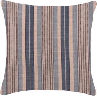 Longhill Stripe Printed Double Sided Throw Pillow Cover, , Waverly