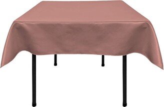 Polyester Bridal Satin Table Tablecloth | Dusty Rose, Choose