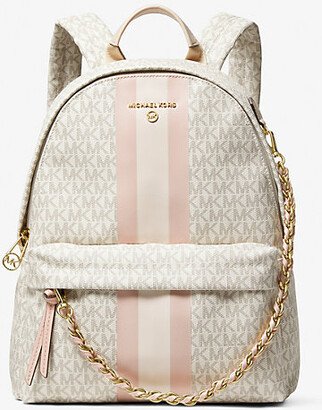 Slater Medium Logo Stripe Backpack