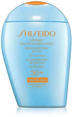 Ultimate Sun Protection Lotion WetForce for Sensitive Skin & Children Broad Spectrum SPF 50+