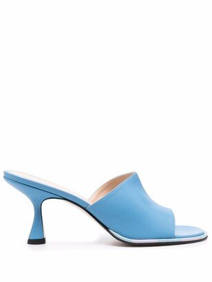 Agnes open-toe mules