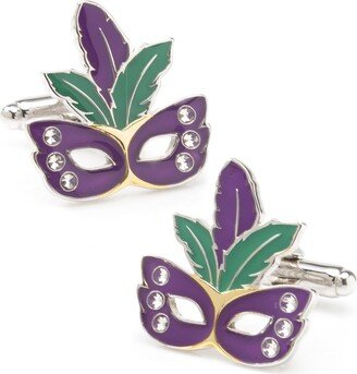 Men's Mardi Gras Cufflinks