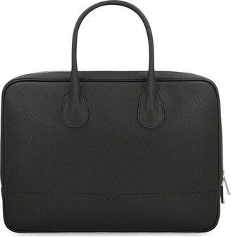 My Logo Leather Briefcase-AC