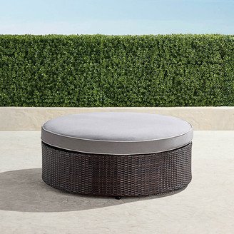 Pasadena Ottoman in Bronze Finish