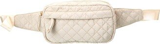 Teo Quilted Nylon Belt Bag-AB