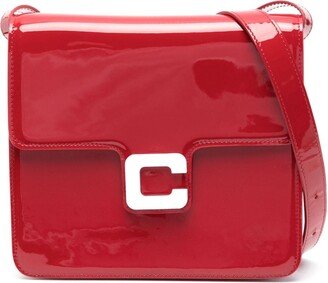 Carel Paris Sorbonne patent leather crossbody bag