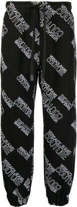 All-Over Logo Track Pants-AA