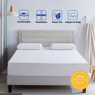 Siavonce Memory Foam Twin Mattress 10 Inch Gel Memory Foam Mattress