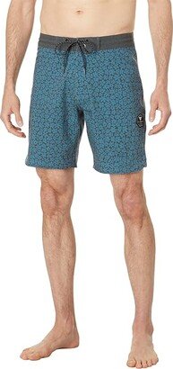 Cut Up 17.5 Boardshorts (Ocean Blue) Men's Swimwear