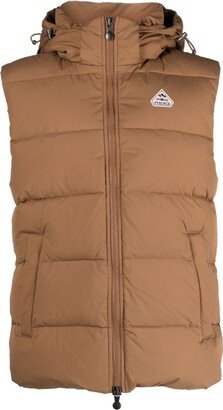 Hooded Padded Gilet-AL