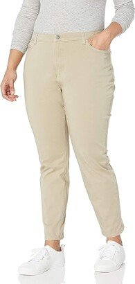 Women's Perfect Shape Twill Skinny 4 Pocket Pant (Rinsed Oxford Stone) Women's Clothing