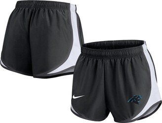 Women's Black Carolina Panthers Performance Tempo Shorts