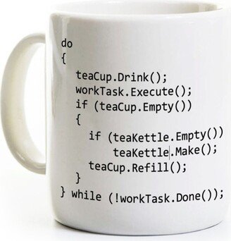 C++ Program Tea Mug/Cup - Valid Computer Science Software Developer Gift Java Object Oriented Tea Kettle Customizable