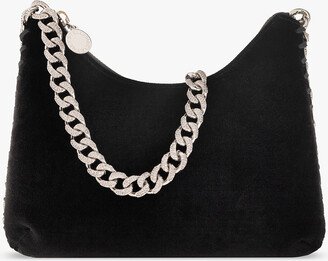 ‘Falabella Mini’ Hobo Shoulder Bag - Black