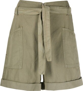 Dima high-waisted shorts