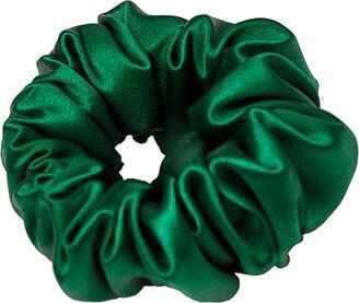 Teya Silk Scrunchie Trish Green