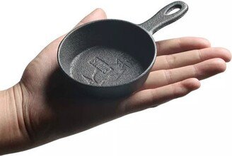 Real Cooking Miniature Cast Iron Skillet | Diameter 8.5 cm