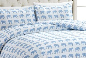 400Tc Elephants Duvet Set