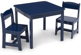 Mysize Wood Table and Chairs Set, 3 Piece