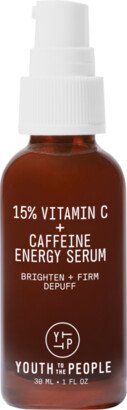 15% Vitamin C + Caffeine Energy Brightening Serum for Uneven Tone